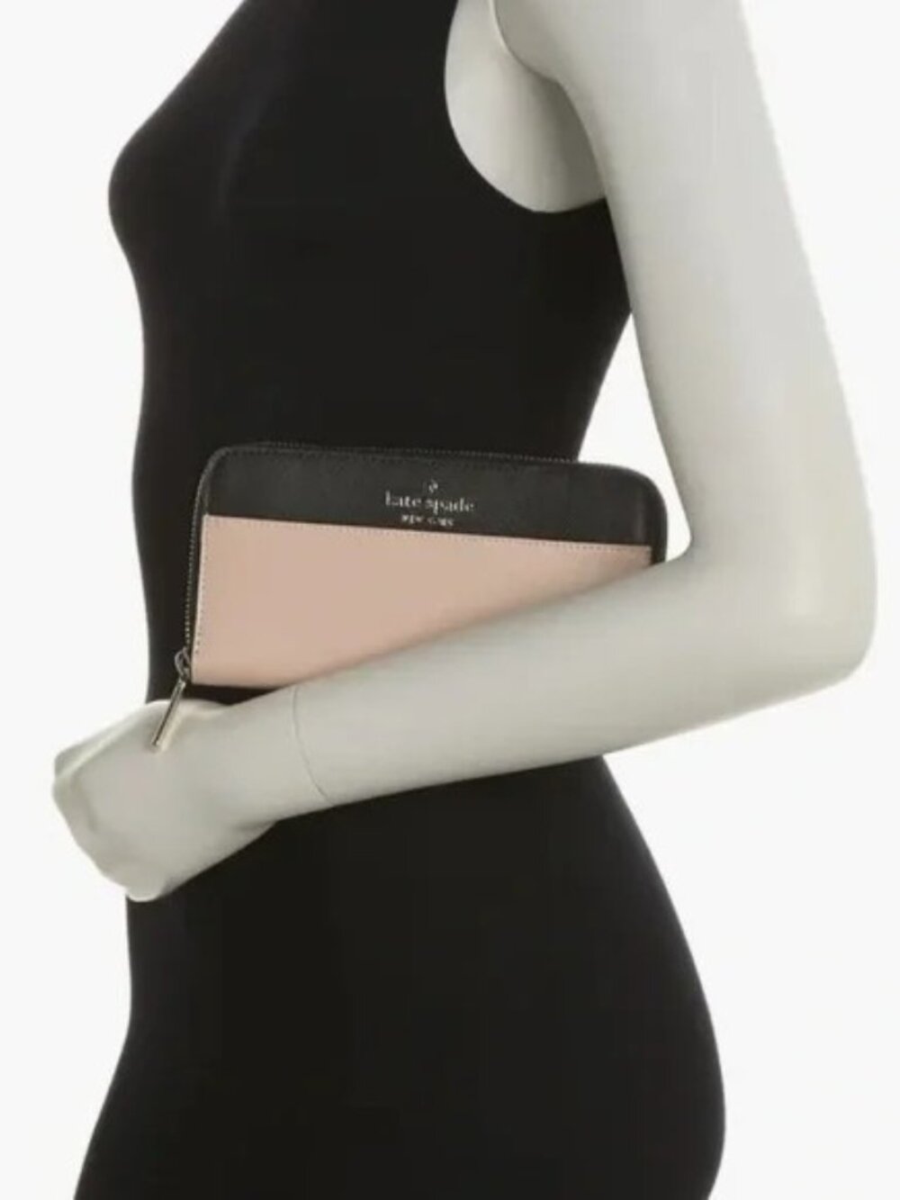 NEW Kate Spade Staci Continental Wallet Leather Colorblock NWT